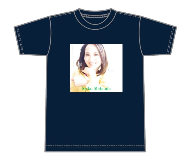 画像1: Seiko ピクチャーTシャツ NAVY (1)