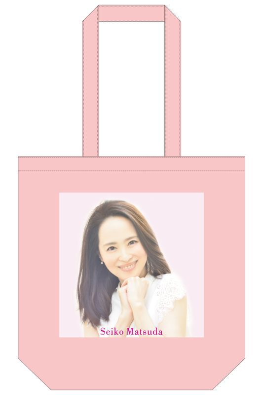 アイドルグッズ値引可】松田聖子☆Seikoちゃん♡非売品ハート柄トート ...